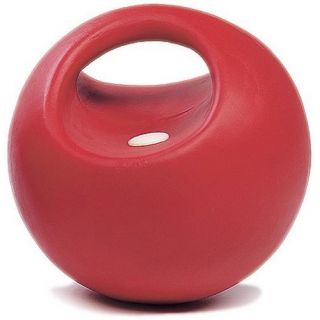 USG Reitsport Spielball, rot mit Griff, robust