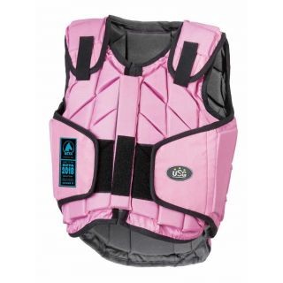 USG Reitsport Panel-Sicherheitsweste Eco-Flexi pink Kinder XL