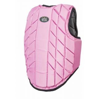 USG Reitsport Panel-Sicherheitsweste Eco-Flexi pink Kinder XL
