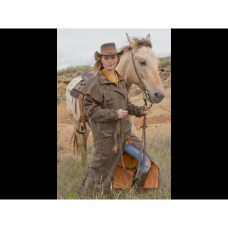 Flinders Riding Coat brown M