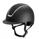 Reiterin mit USG Reitsport Reiterhelm Comfort Jewel auf...