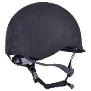 USG Reitsport Reithelm Comfort Rider von hinten auf wei�em Untergrund