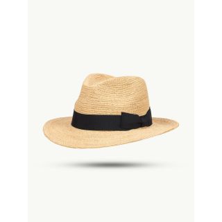 Rivera Raffia natur-black-band XL